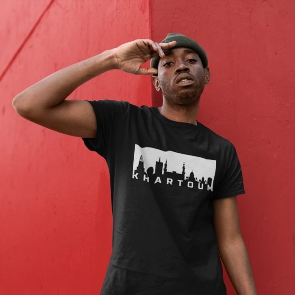 khartoum-skyline-mockup-black-t-shirt-man-model