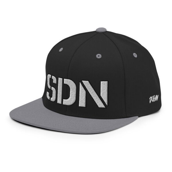 classic snapback black silver left front 61571636b0b53