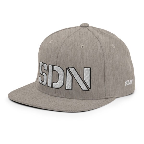 classic snapback heather grey left front 61571636b1d43