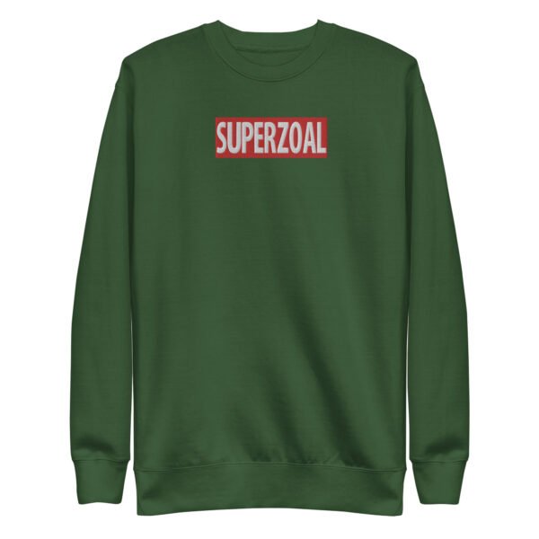 unisex premium sweatshirt forest green front 65856f558a627