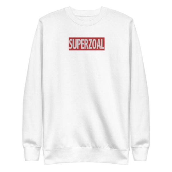 unisex premium sweatshirt white front 65856f558e0ef